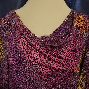 NWT Ladies 3/4 sleeve Premise Studio Blouse sz S